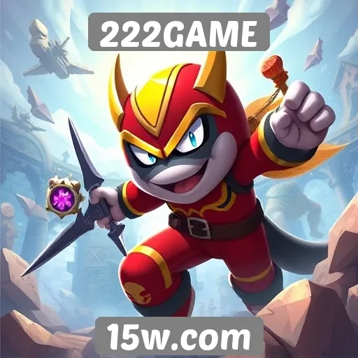 Exploração do catálogo de jogos disponíveis no 222GAME
